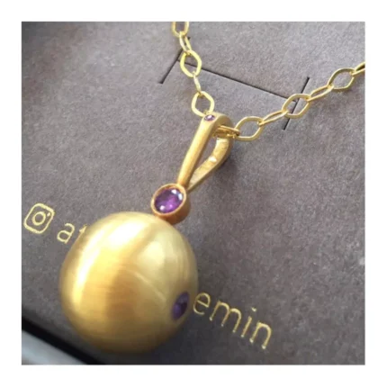 Balloon Baybe Top Kolye Renkli taşlı