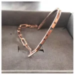 Trend north star kutup yıldızı 925 ayar gümüş el yapımı rose gold kaplama