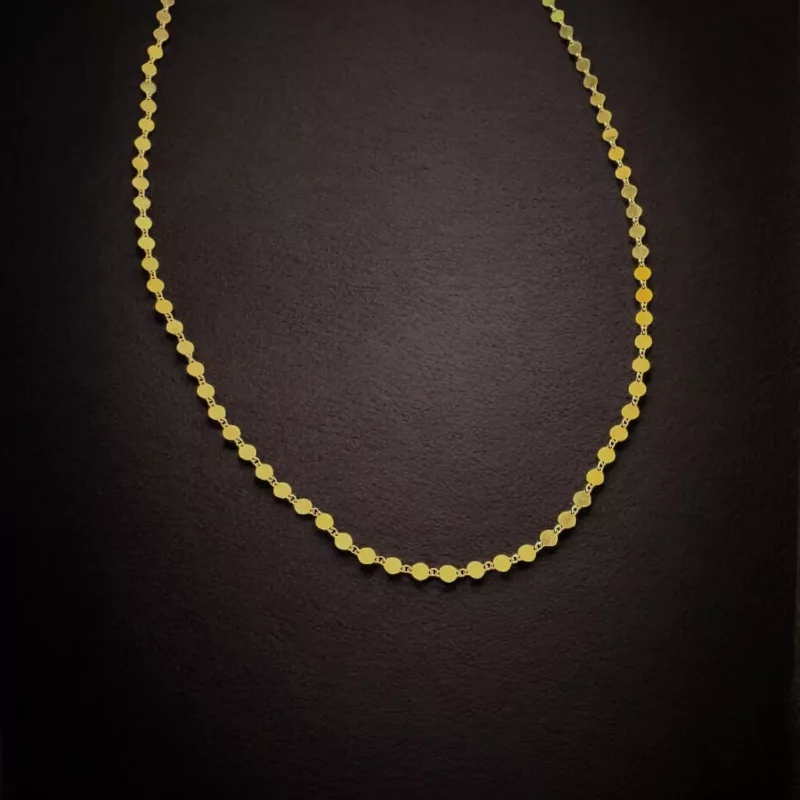 pullu pul kolye 925 ayar gümüş kadın modern