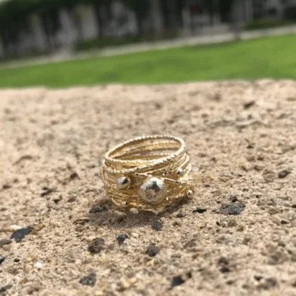 925 ayar gümüş sarmal toplu yüzük modelleri