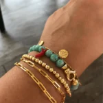 turkuaz ve mercan has taşlı bileklik modelleri 925 ayar gümüş hepsi moda el yapımı satın al